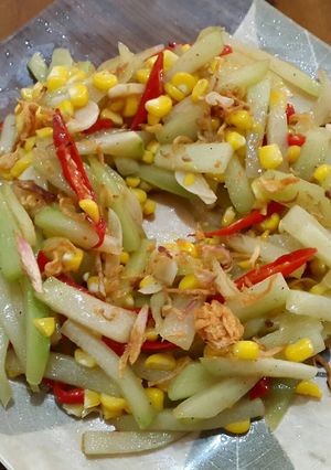 Foto resep Tumis Labu Siam Saus Tiram