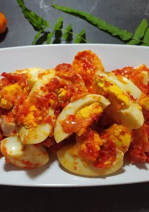 Foto resep Sambalado Telur Khas Minang