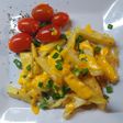Papas al horno con cheddar y verdeo