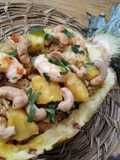 Khao pad Saparod o arroz frito con piña 🍍🇹🇭