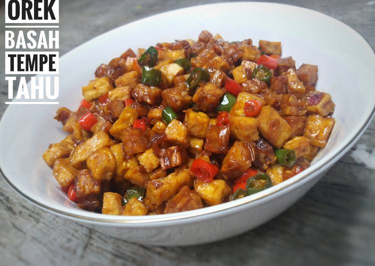 Orek Tempe Tahu