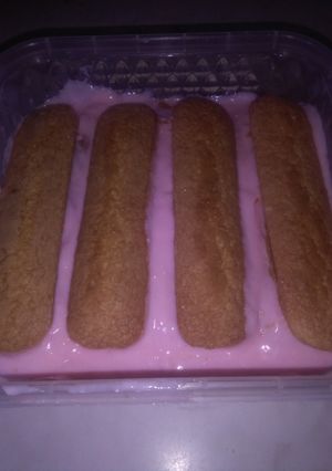 Una foto de Postre con galletas