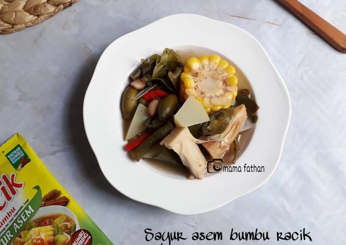 Resep Sayur Asem Bumbu Racik Oleh Mama Fathan Cookpad