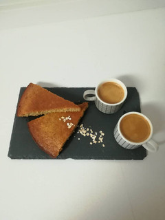 Una foto de Bizcocho integral con avena