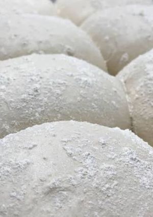 Una foto de Bollos de pizza con biga