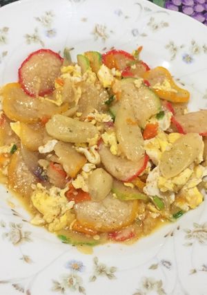 Foto resep Seblak sosis telur ala-ala