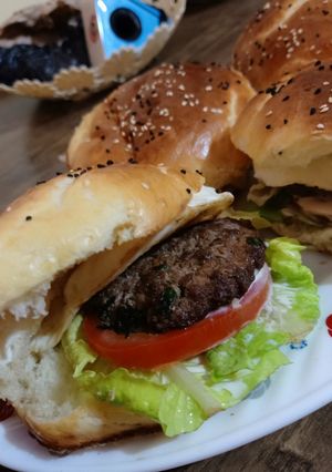 صورة لوصفة خبز الهامبرغر