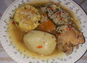 Una foto de Cazuela de ave