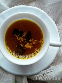 Una foto de Té de cúrcuma para tener la tripa plana
