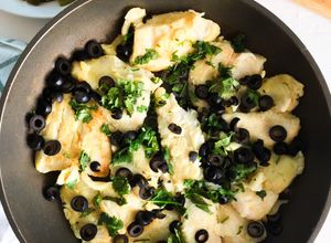 Foto de Filetes com azeitonas