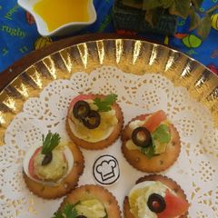 A picture of Assorted Canapes.