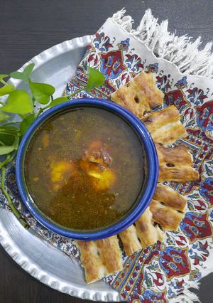 عکسی از دستور اشکنه دزفولی