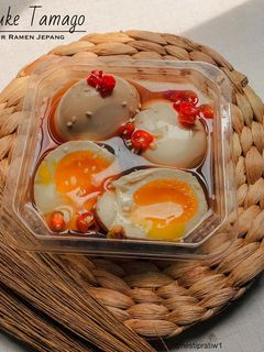 Foto resep Ajitsuke Tamago | Telur Marinasi Ramen