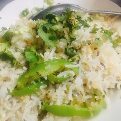 A picture of Capsicum Rice.