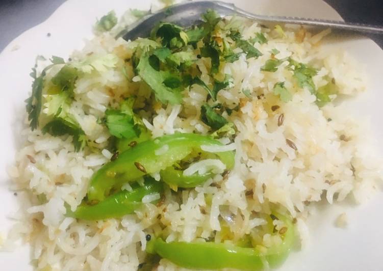 Easiest Way to Prepare Any-night-of-the-week Capsicum Rice