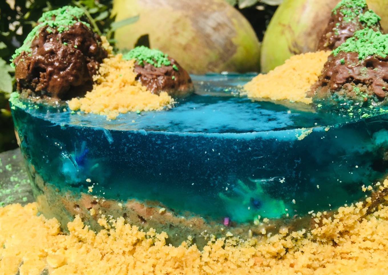 Pastel isla