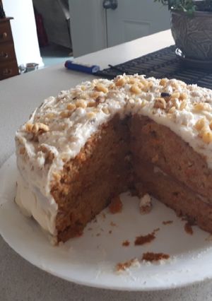 A picture of Carrot Cake.