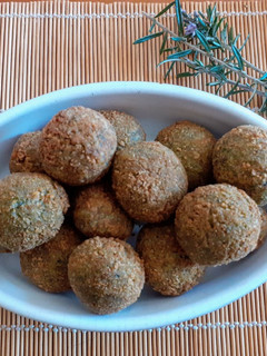 Foto di Polpette di riso alle ortiche