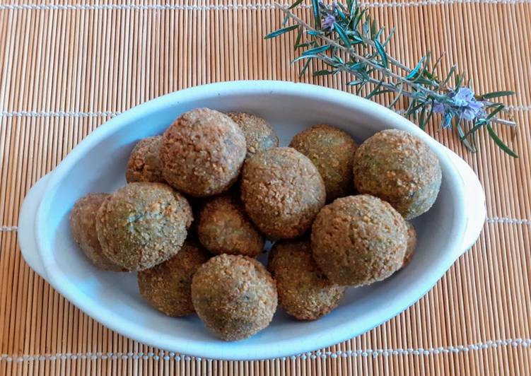 Polpette di riso alle ortiche