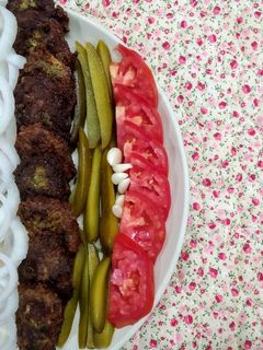 عکسی از دستور شامی کباب بروجردی