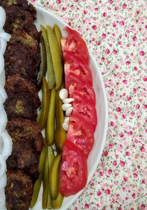 عکسی از دستور شامی کباب بروجردی
