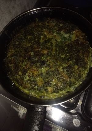 Una foto de Tortilla de acelga