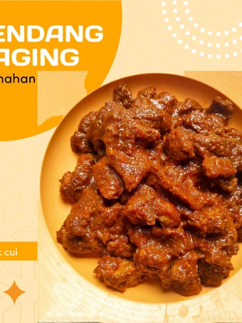 Cara Gampang Membuat Resep Rendang Daging Rumahan yang Bisa Manjain Lidah Anti Ribet, Bikin Ngiler