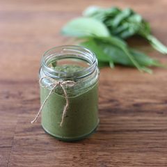A picture of Green goodness pesto 💚.
