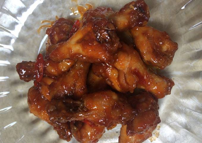 Chicken wings saus oriental asam manis