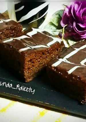 Foto resep Cake Coklat Metode Blender