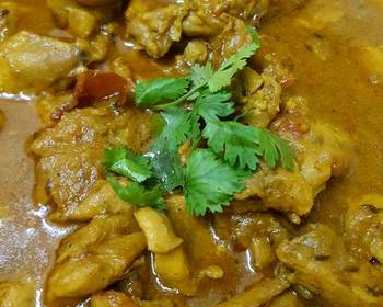 Without Fail Serving Recipe Chicken curry Delicious Simple