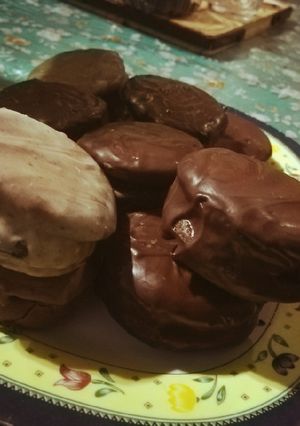 Una foto de Alfajores de Chocolate😍
