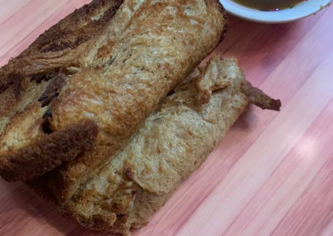 Rajma raw banana bread roll airfryer recipe