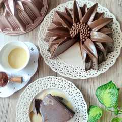 A picture of Chocolate Pudding Daisy Puding Cokelat.