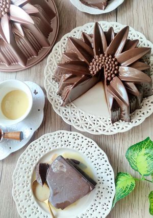 Foto resep Chocolate Pudding Daisy Puding Cokelat