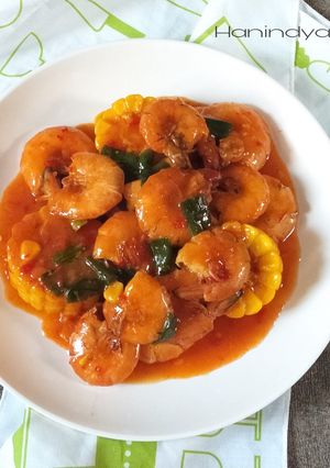 Foto resep Udang Saos Padang