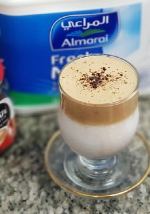 صورة لوصفة كوفي لاتيه بارد