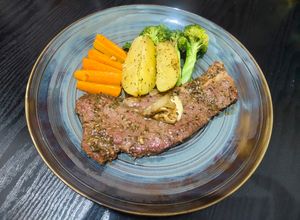 Foto resep Sirloin Steak for Breakfast