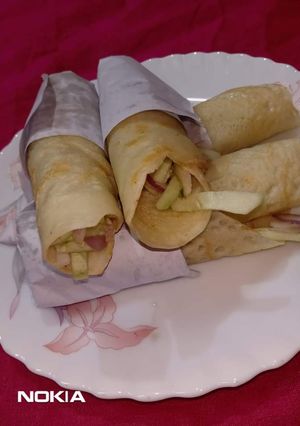 রাইস এগ রোল(rice egg roll recipe in Bengali) রেসিপির প্রধান ছবি