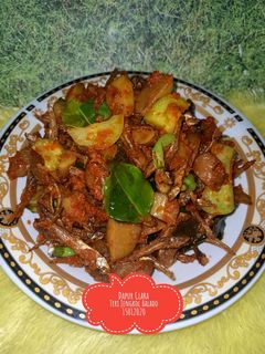 Foto resep 10. Teri Jengkol Balado