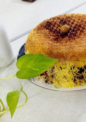 عکسی از دستور آلبالو پلو