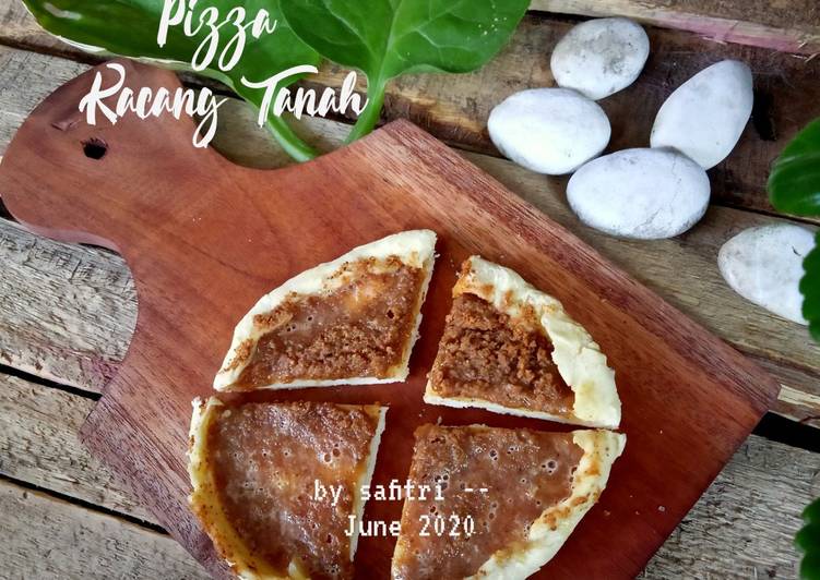 Cara membuat Pizza Kacang Tanah gurih