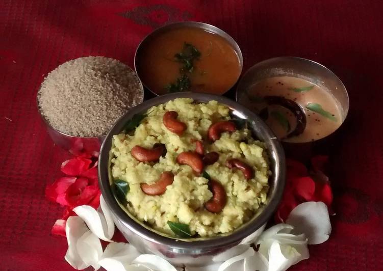 Recipe of Favorite Samai(Little Millet) Ven Pongal