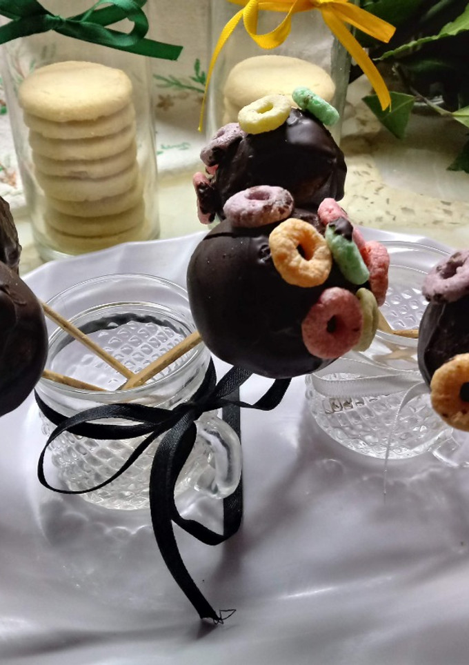Una foto de Cake pops