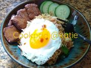 A picture of indomie with beef