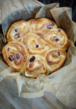 Mascarponés-meggyes csiguszok.🍒 recept fotója