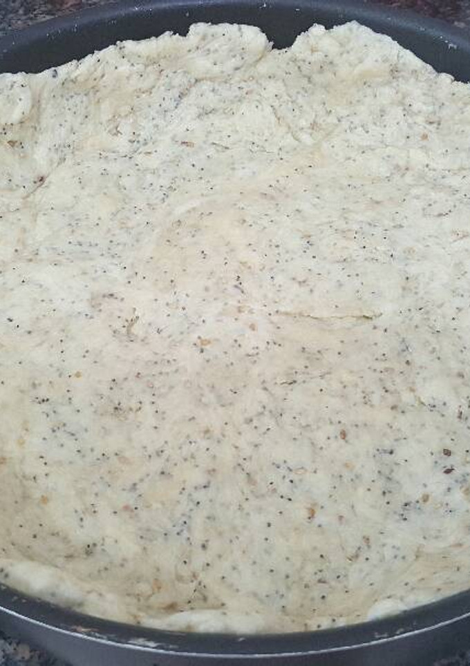 Una foto de Masa para tarta salada fácil-sin huevo