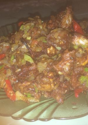 Foto resep Cumi goreng Saus telur asin