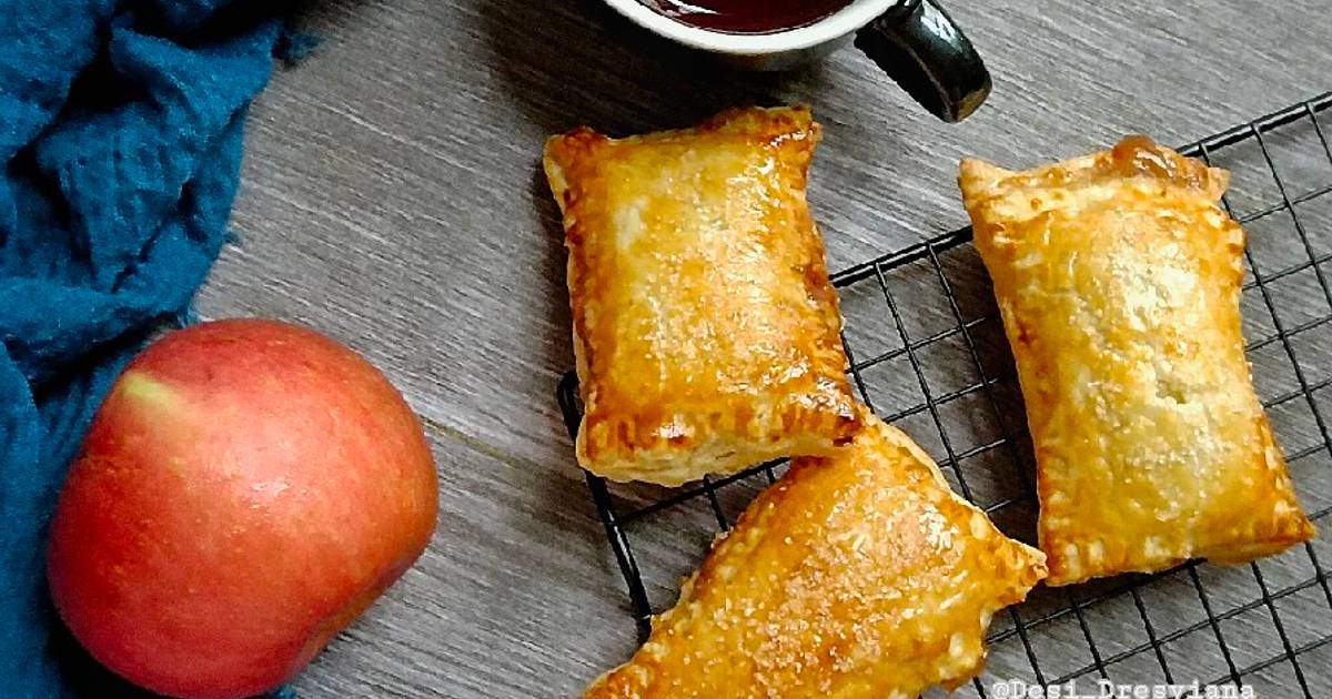Resep Apple Pie Puff Pastry oleh Desi Dresviana (IG chici_desi