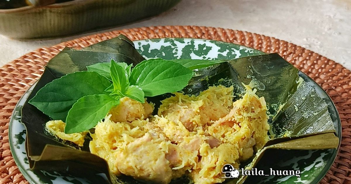 Resep botok ayam kelapa muda rumahan enak dan mudah - Cookpad